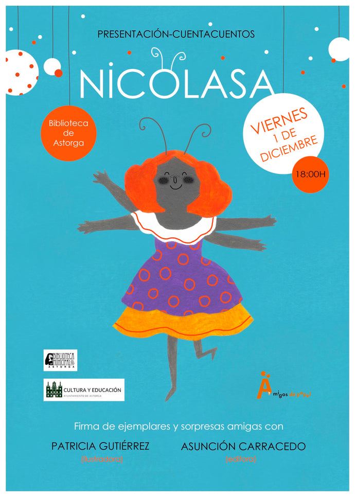 AGENDA PRESENTACIONES "Nicolasa"