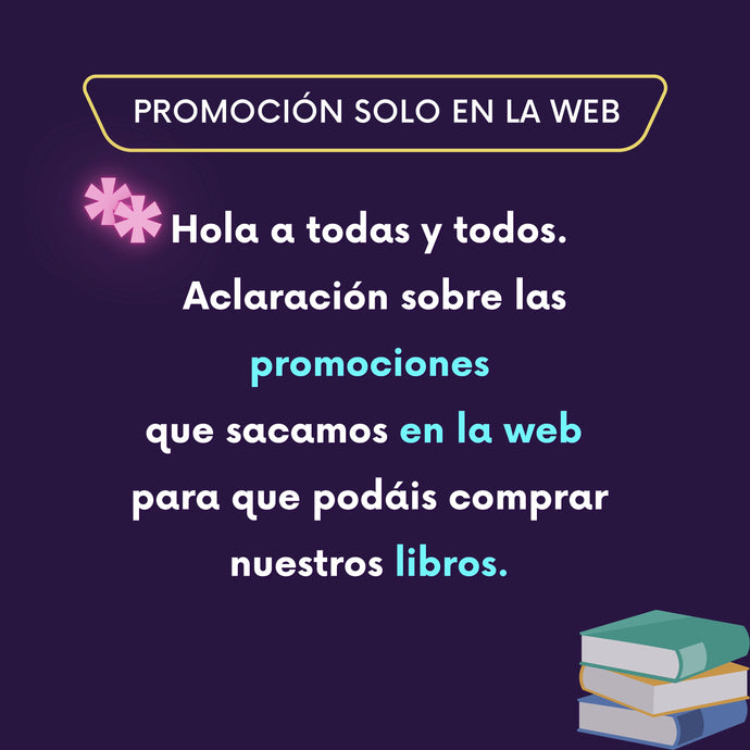 ACLARACIÓN PROMOS EN LA WEB