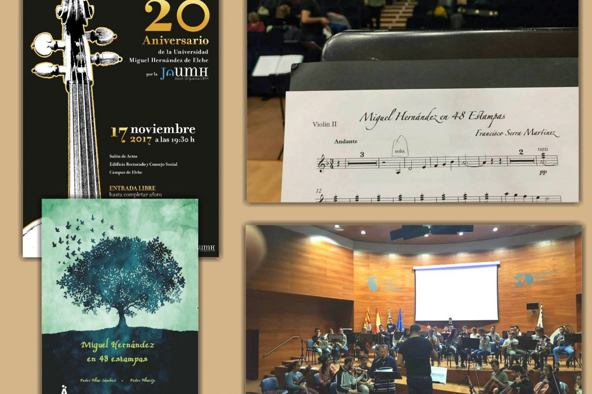 Miguel Hernández en 48 estampas 